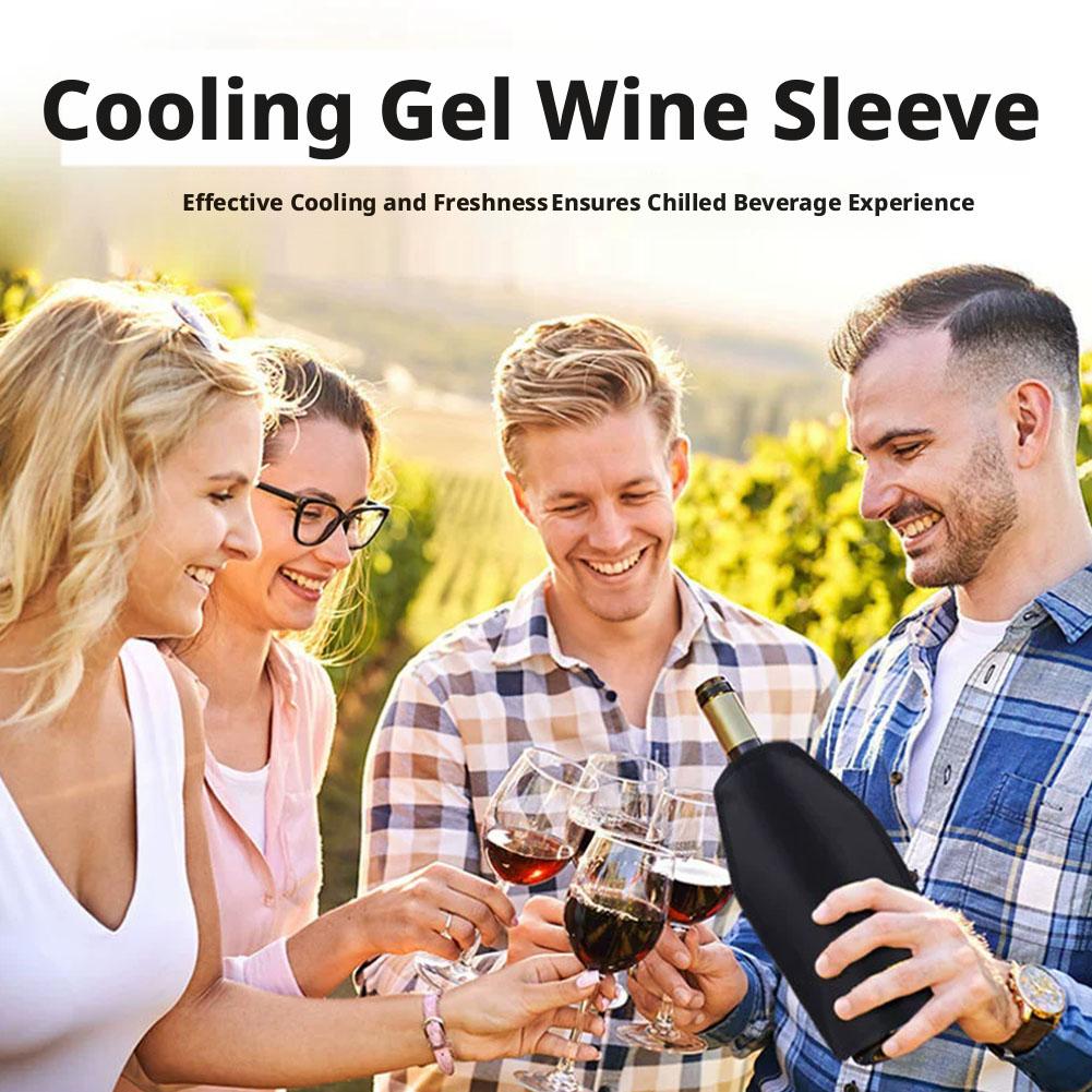 Reusable Wine Cooling Sleeve P - Wine Chiller Sleeve recension och pris