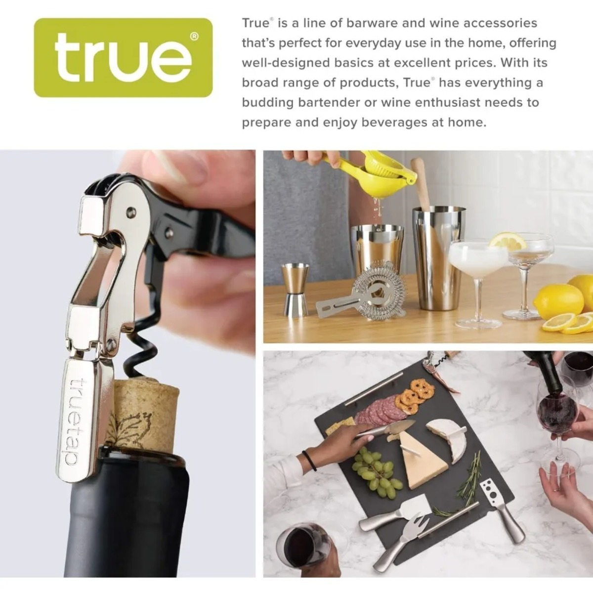 Durable Stainless Steel & Wood - Cork Screw Lever recension och pris