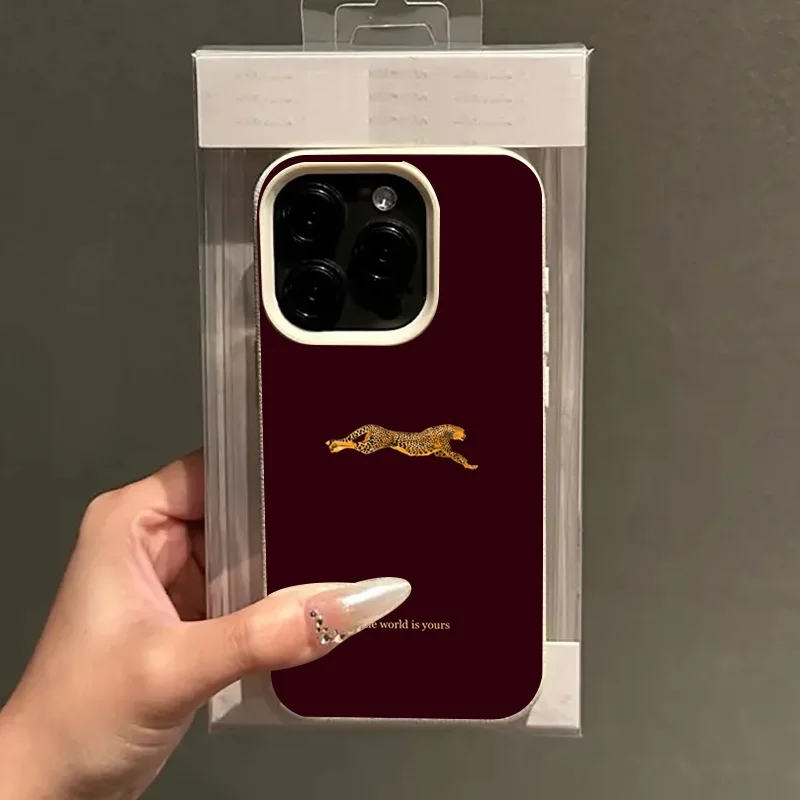 Fashion Leopard Wine Red Soft  - Wine & Beer Shop Photos recension och pris