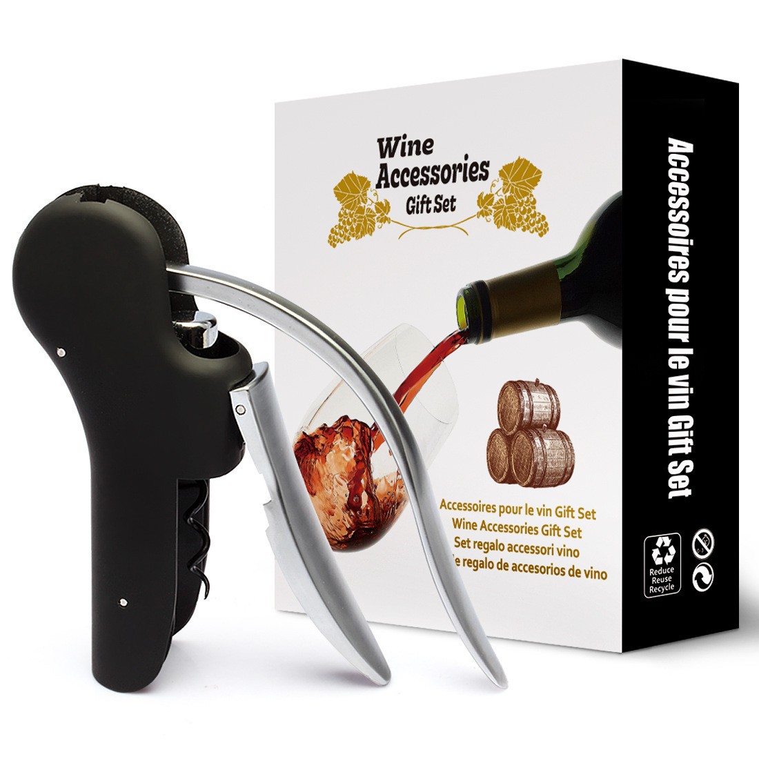 Rabbit Lever Wine Corkscrew Se - Cork Screw Lever recension och pris