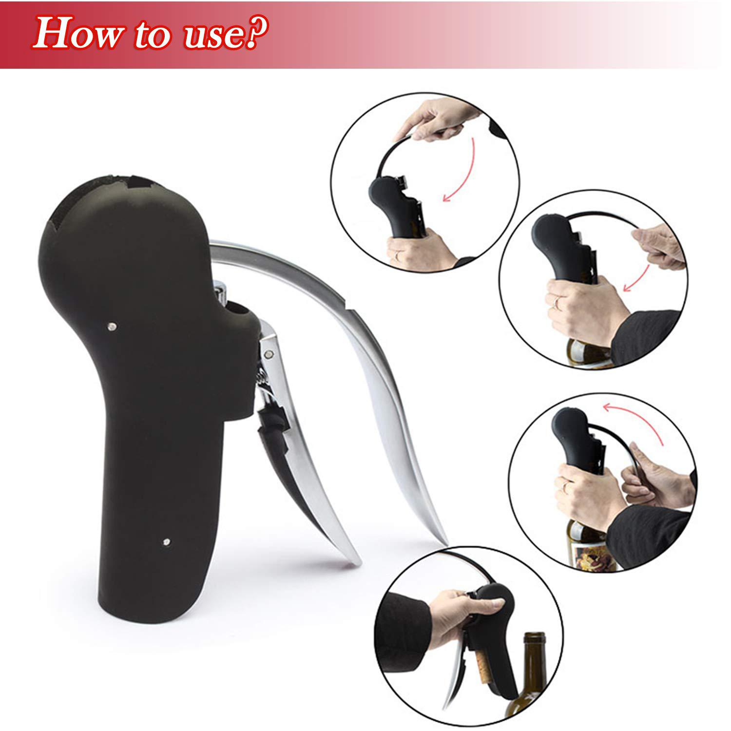 Rabbit Lever Wine Corkscrew Se - Cork Screw Lever recension och pris