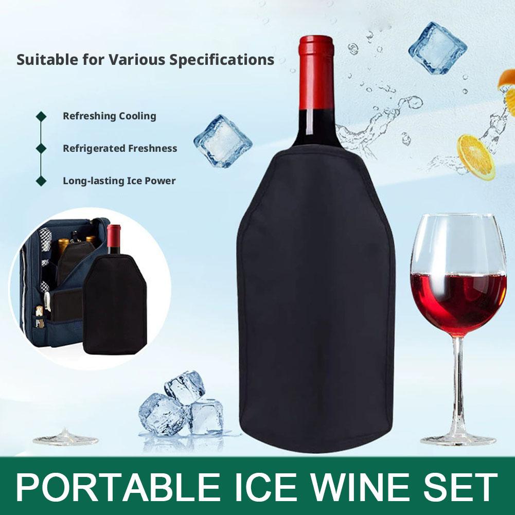 Ice Wine Cooler Sleeve Reusabl - Wine Chiller Sleeve recension och pris