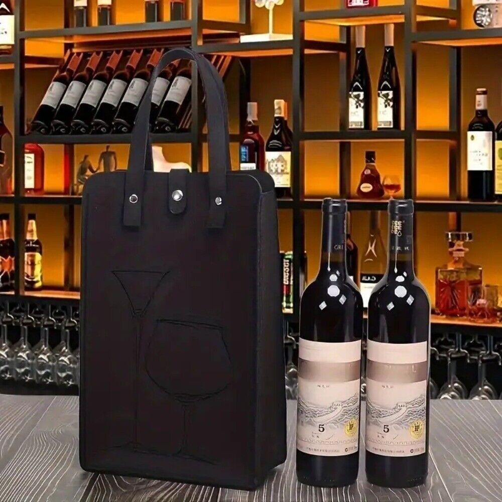 High Quality Felt Red Wine Bag - Wine & Beer Shop Photos recension och pris