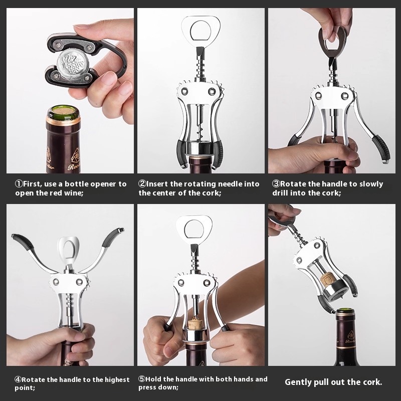 Gianxi Red Wine Bottle Opener  - Wine In Beer Bottle recension och pris