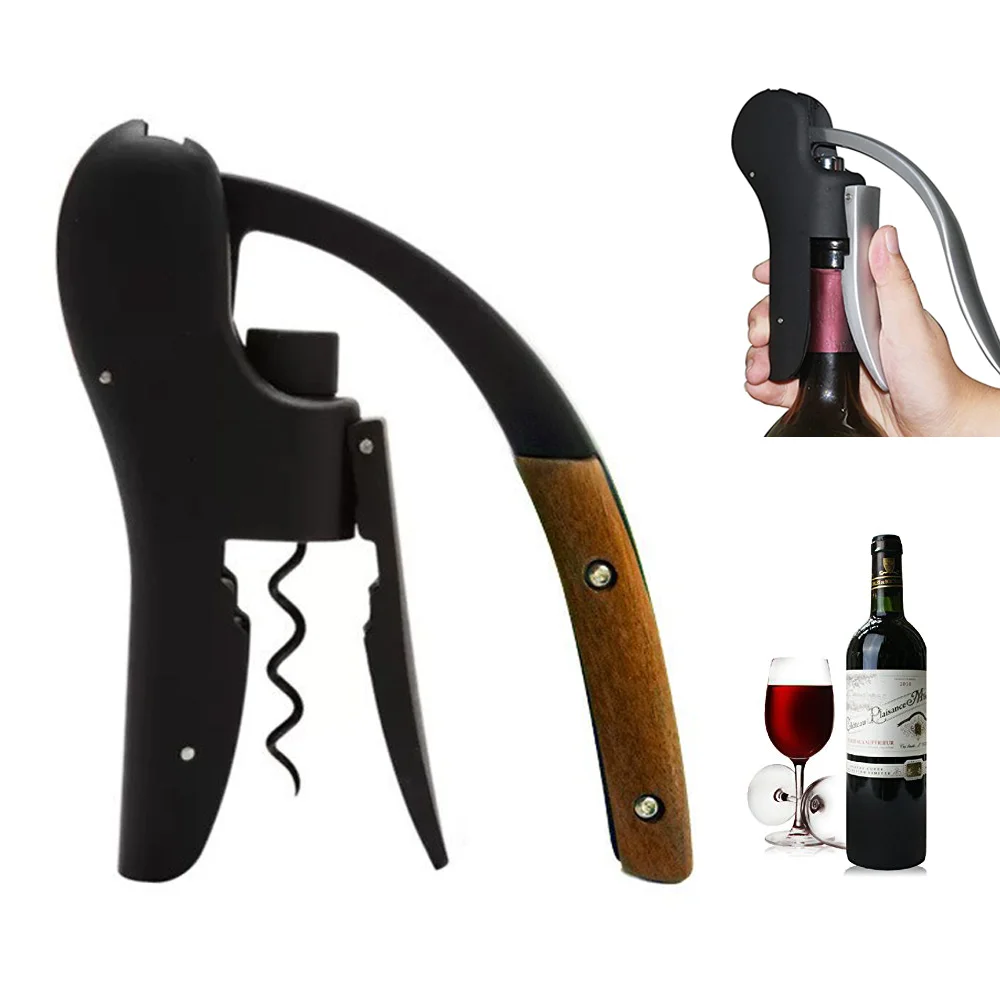 Gooseneck Wine Opener-Manual L - Cork Screw Lever recension och pris