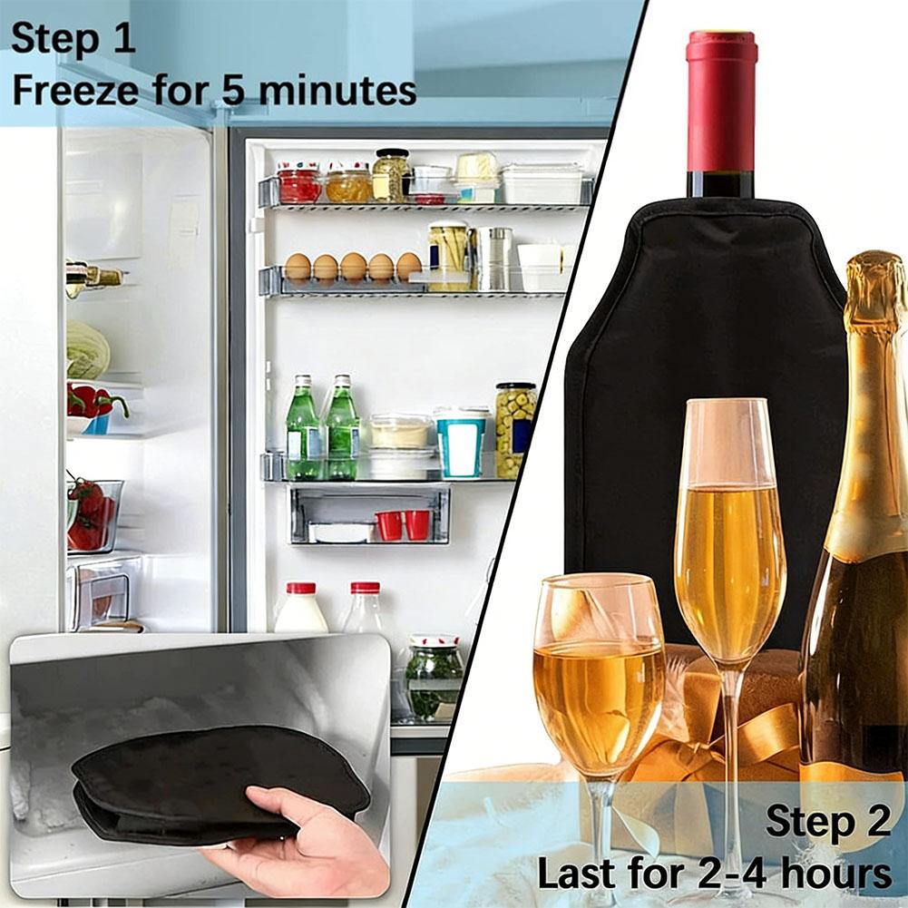 Hot & Cold Dual-Use Wine Bottl - Wine Chiller Sleeve recension och pris