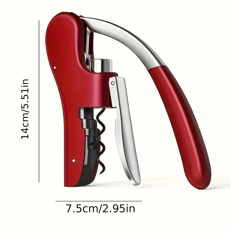 1 Set Lever Press Wine Opener  - Cork Screw Lever recension och pris