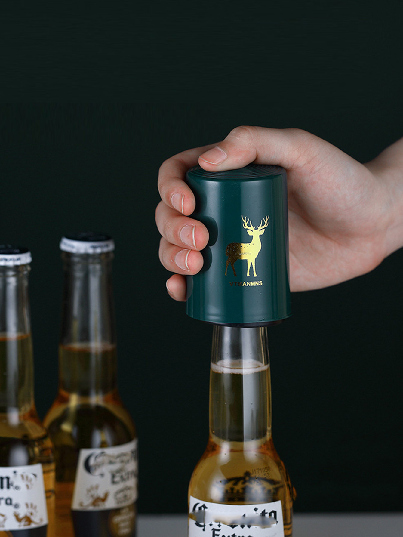 1Pcs Automatic Beer Bottle Ope - Wine In Beer Bottle recension och pris