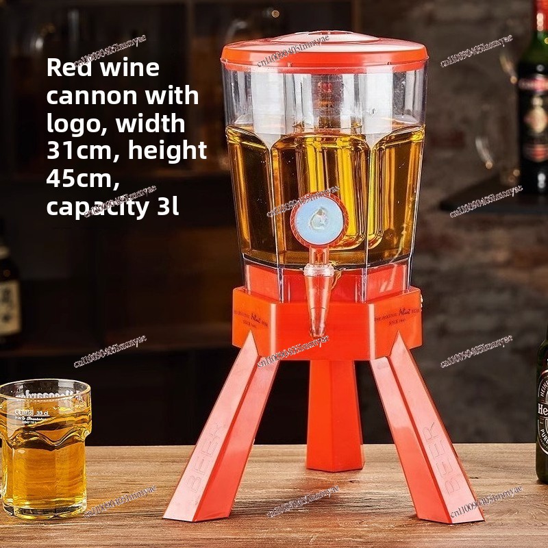 3 Liter Beer Keg with Tap Wine - Wine Draft Beer recension och pris