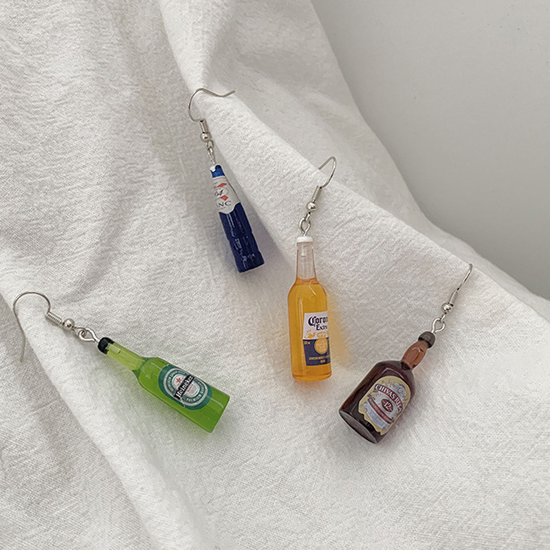 1 Pair Beer Bottle Cup Resin E - Wine Beer Pairing recension och pris