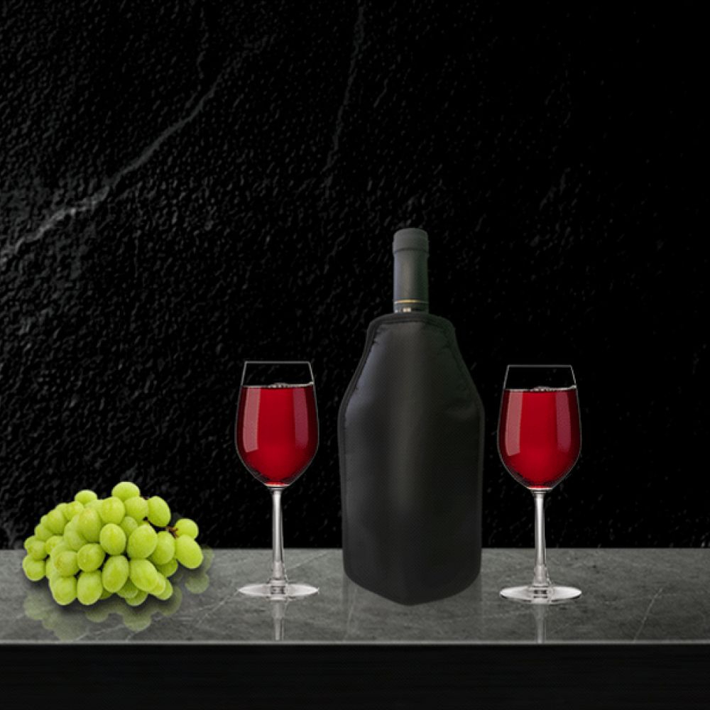 Wine Bottle Cooling Sleeve Rap - Wine Chiller Sleeve recension och pris