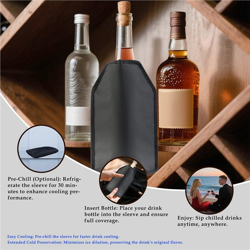 B-T 2X Wine Cooler Sleeve, Win - Wine Chiller Sleeve recension och pris