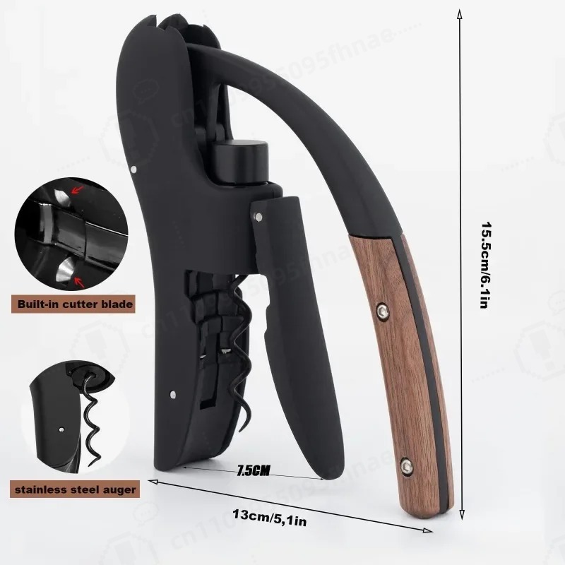 Bottle Openers Wine Tool Foil  - Cork Screw Lever recension och pris