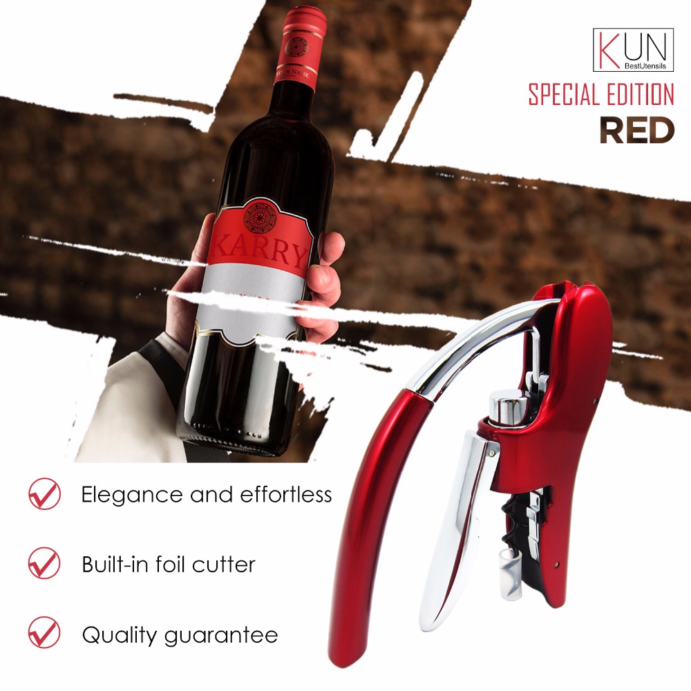 Professional Zinc Alloy Power  - Cork Screw Lever recension och pris