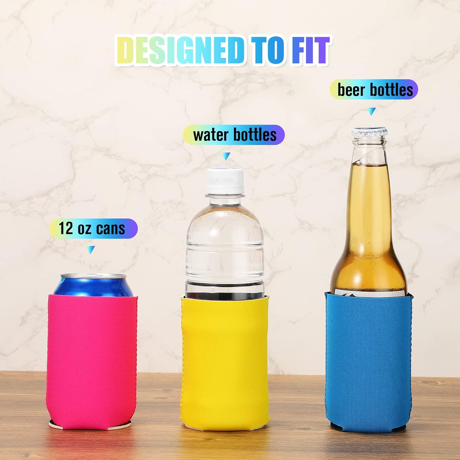 Bulk Blank Beer Can Cooler Sle - Wine Chiller Sleeve recension och pris