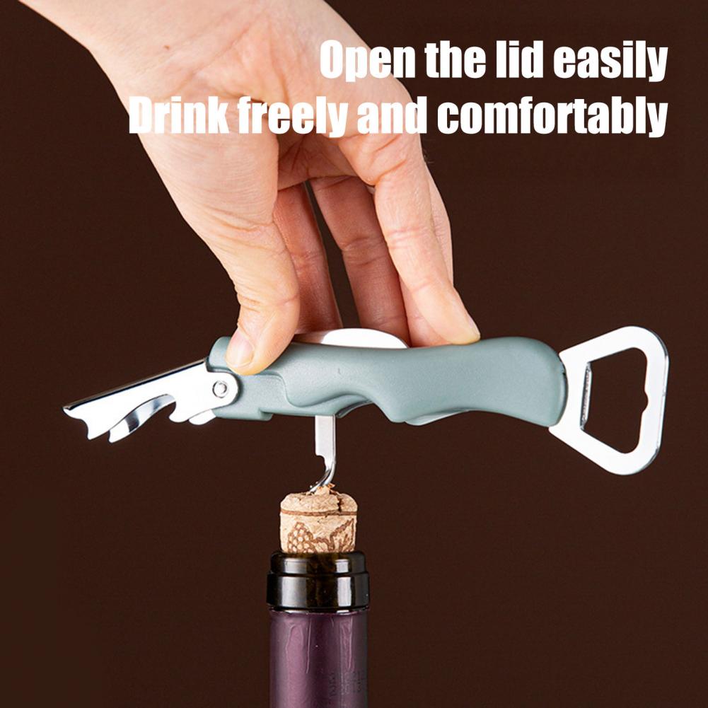 3 in 1 Wine Opener, Portable B - Cork Screw Lever recension och pris