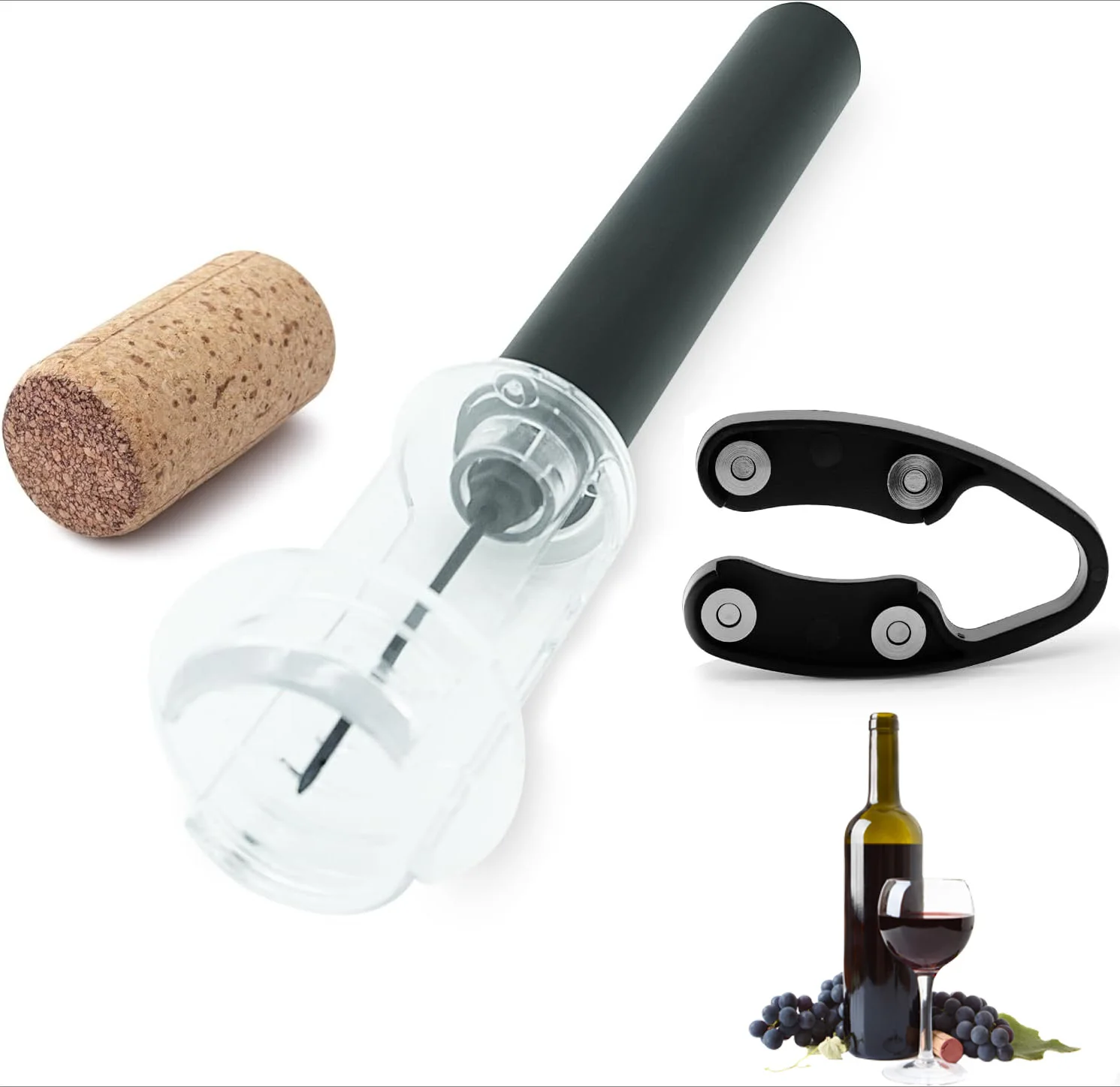 Air Pump Wine Bottle Opener Ai - Wine In Beer Bottle recension och pris