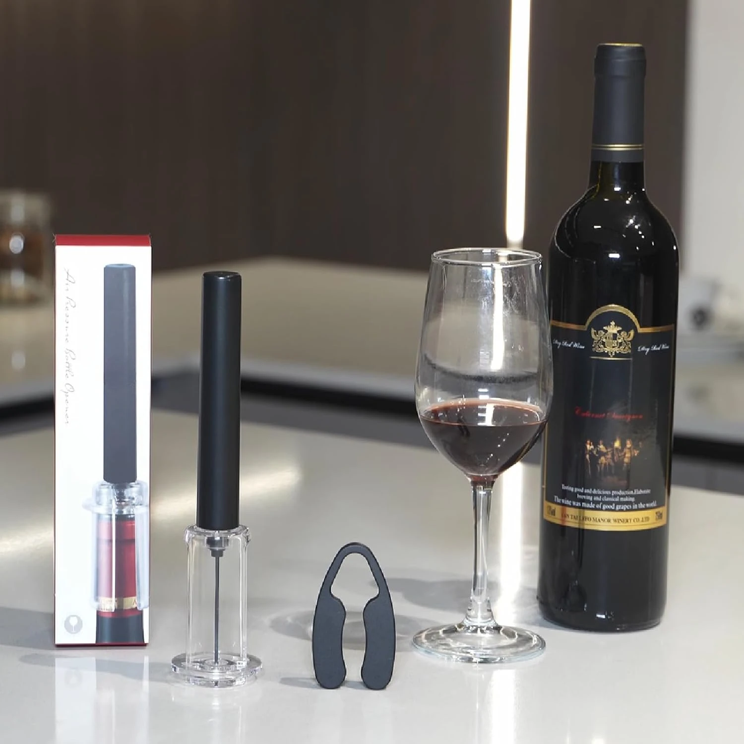 Air Pump Wine Bottle Opener Ai - Wine In Beer Bottle recension och pris